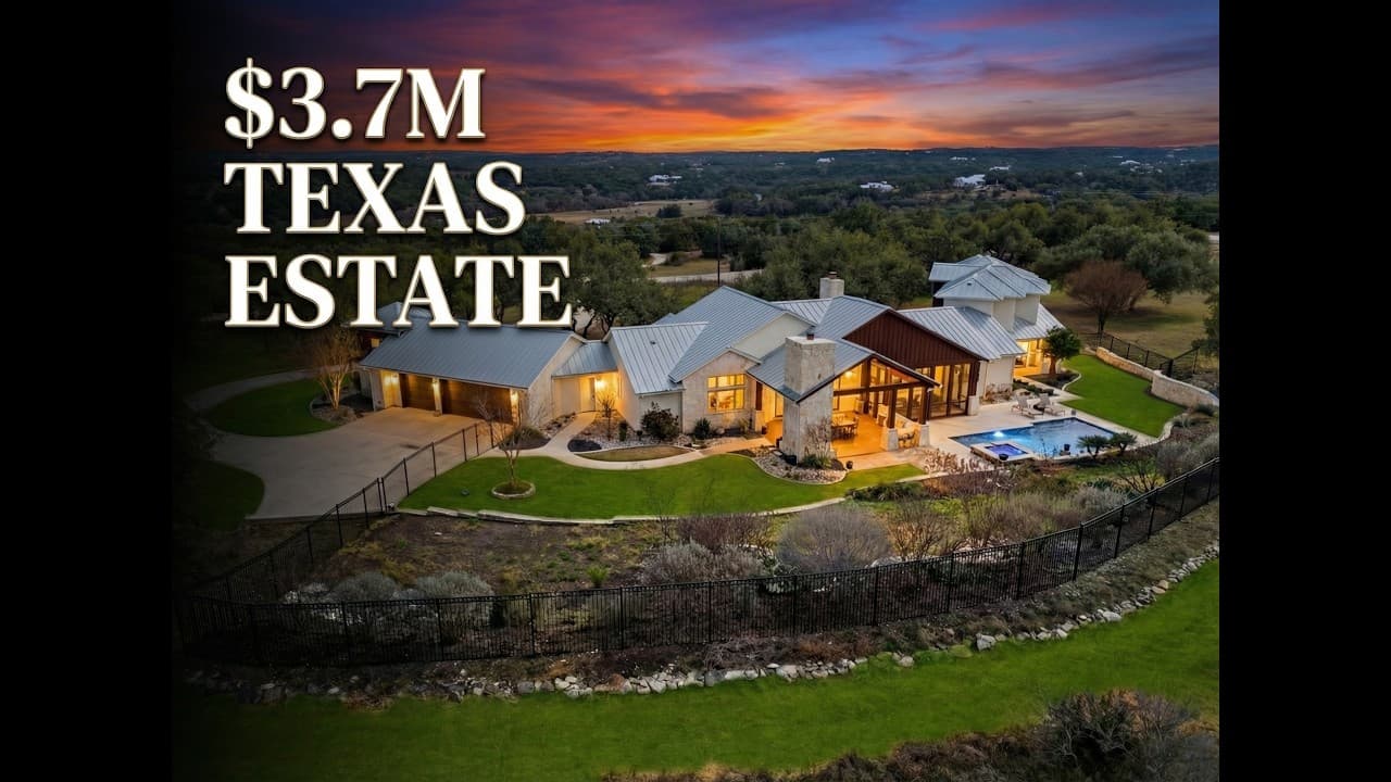 Cinematic real estate video production in San Antonio